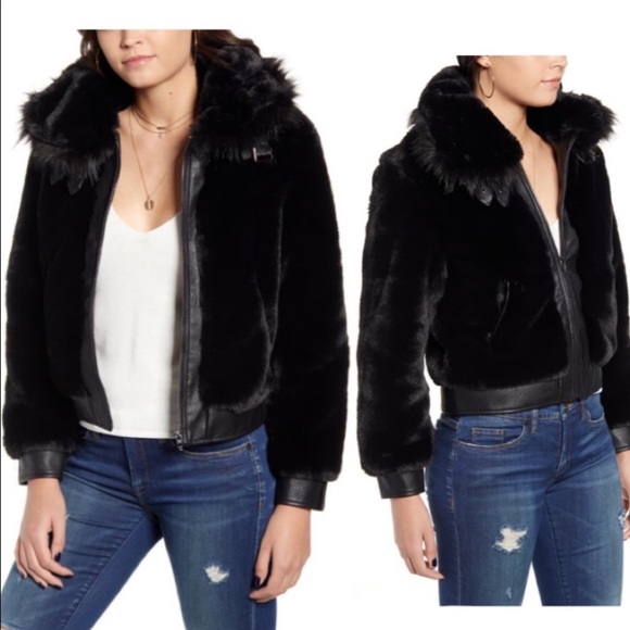 sherpa fluffy jacket